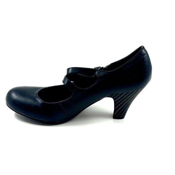 ALDO Flosiro-96 Mary Jane Double Strap Pump Heel Shoe, EU 40, Black - Picture 8 of 12